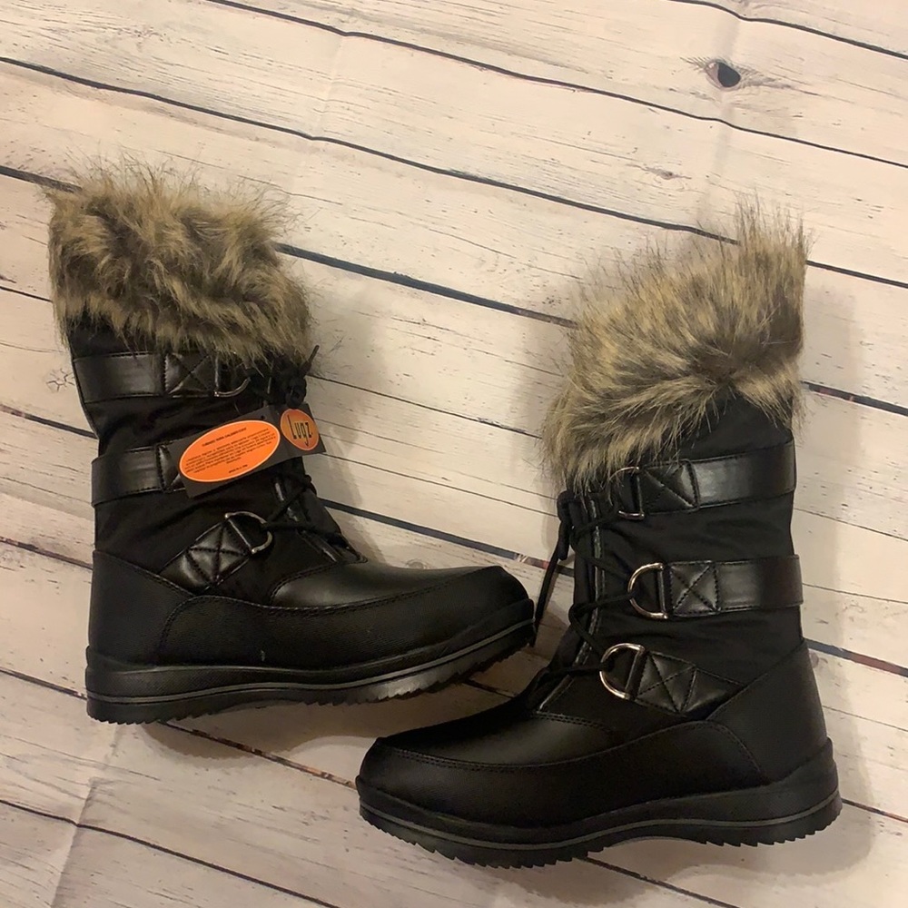 Lugz Tundra Fur Boots - Size 8.5